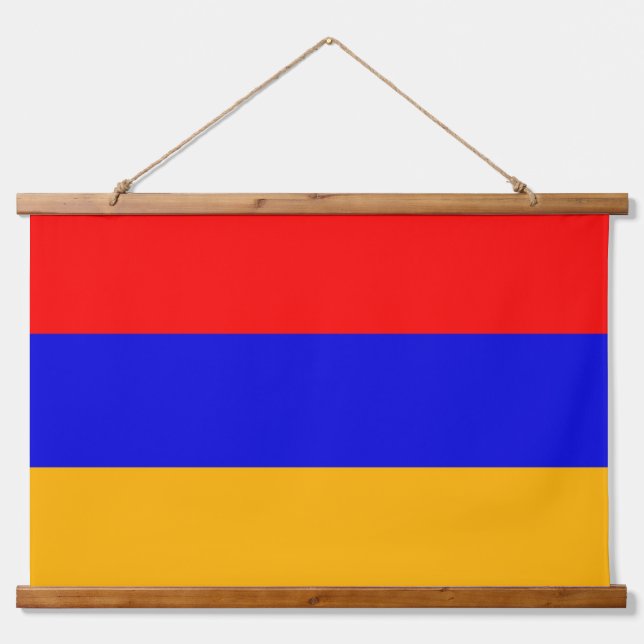 Wall Tapestry with flag of Armenia (Front)