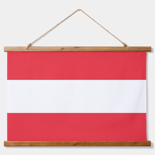 Wall Tapestry with flag of Austria (Front)