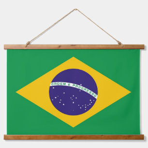 Wall Tapestry with flag of Brazil
