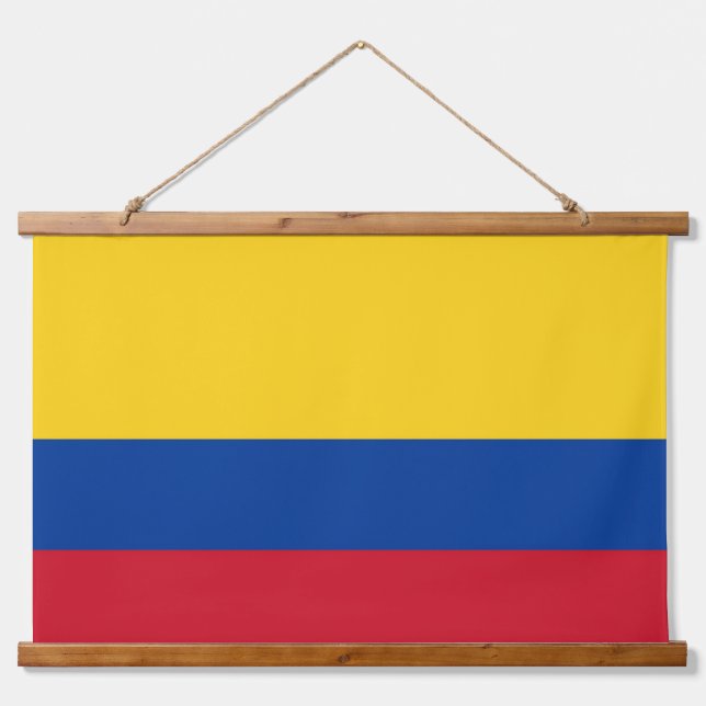 Wall Tapestry with flag of Colombia (Front)