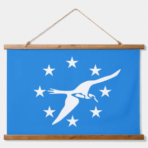 Wall Tapestry with flag of Corpus Christi, U.S.A.