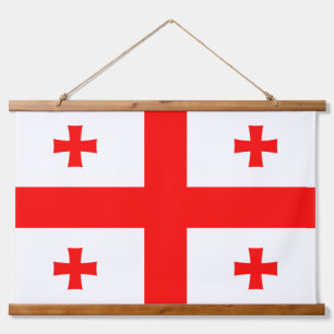 Wall Tapestry with flag of Georgia