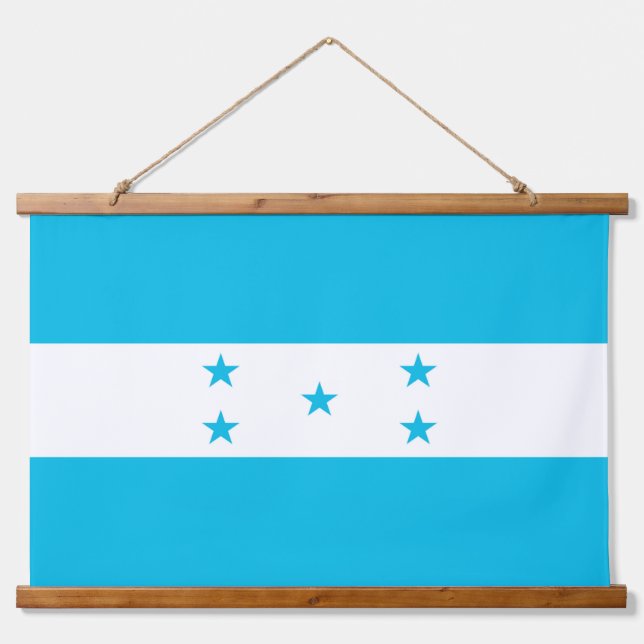 Wall Tapestry with flag of Honduras (Front)