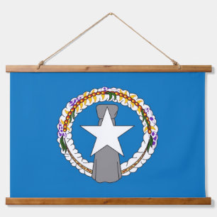 Wall tapestry with flag of Northern Mariana
