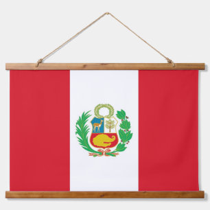 Wall Tapestry with flag of Peru