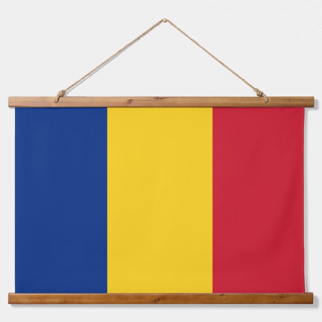 Wall Tapestry with flag of Romania (Front)