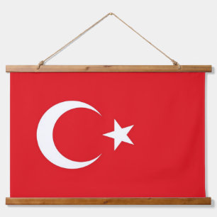 Wall Tapestry with flag of Turkey