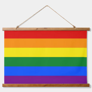 Wall Tapestry with LGBT flag