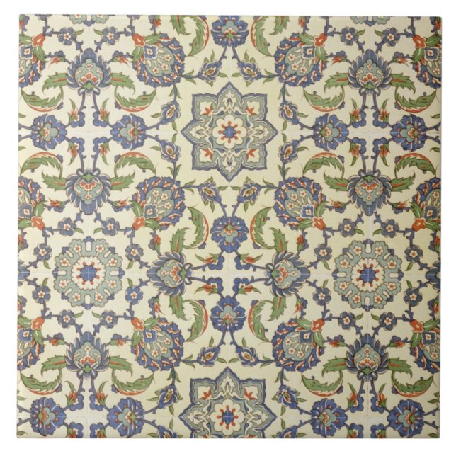 Wall tiles of Qasr Rodouan, from 'Arab Art as Seen (Front)