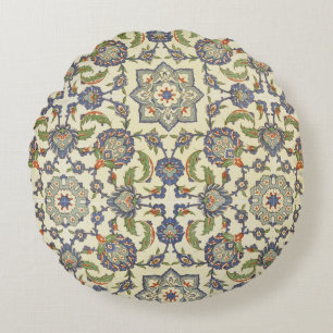 Wall tiles of Qasr Rodouan, from 'Arab Art as Seen Round Cushion