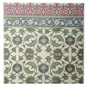 Wall tiles of the Mosque of Cheykhoun, from 'Arab