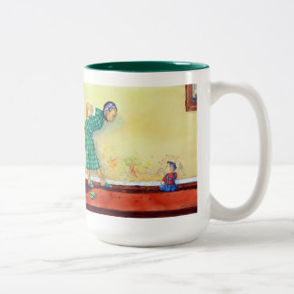 Wall Two-Tone Coffee Mug