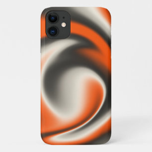 Wall Wave Element Texture Design Pattern iPhone 11 Case