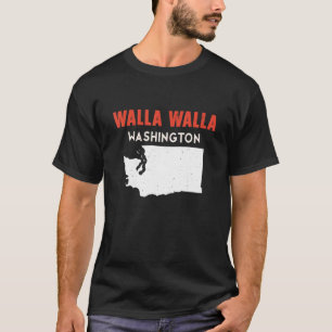 Walla Walla Washington USA State America Travel Wa T-Shirt