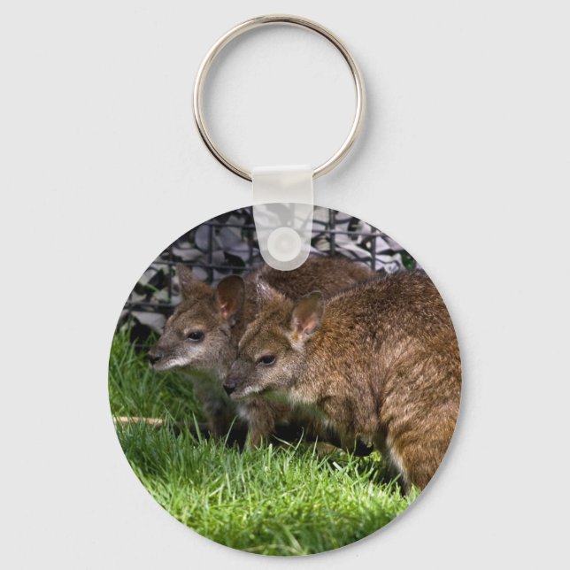 Wallabies Key Ring (Front)