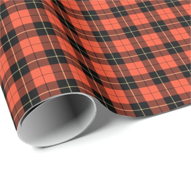 Wallace Clan Ancient Tartan Wrapping Paper (Roll Corner)