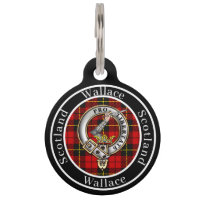 Wallace Clan Badge & Tartan Personalised People