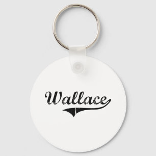 Wallace Classic Style Name Key Ring