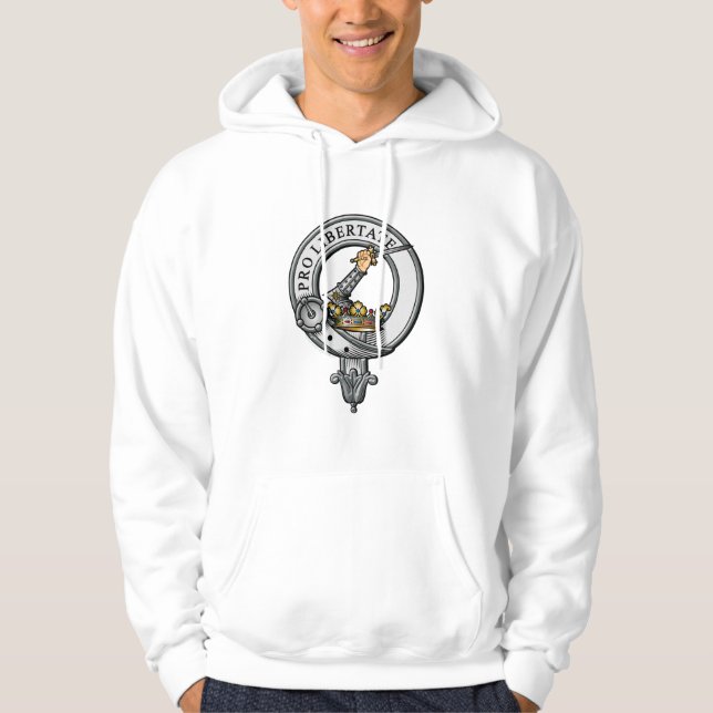 Wallace Crest Badge Hoodie (Front)