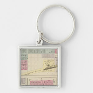 Wallace, Dorrance, Gorham, Fairport, Kansas Key Ring