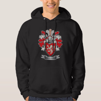 Wallace Family Crest Coat of Arms Hoodie