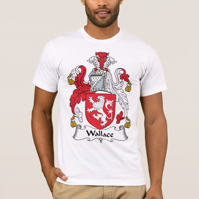 Wallace Family Crest T-Shirt (Front)