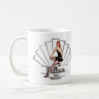 Wallace Idaho Pinup Girl V2 Coffee Mug