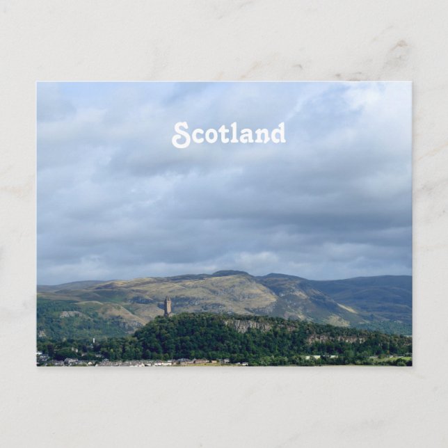 Wallace Monument Postcard (Front)