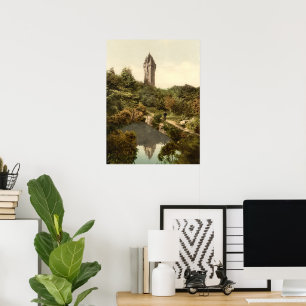 Wallace Monument, Stirling, Scotland Poster