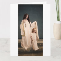 Wallace Nutting THE GUARDIAN MOTHER greeting card