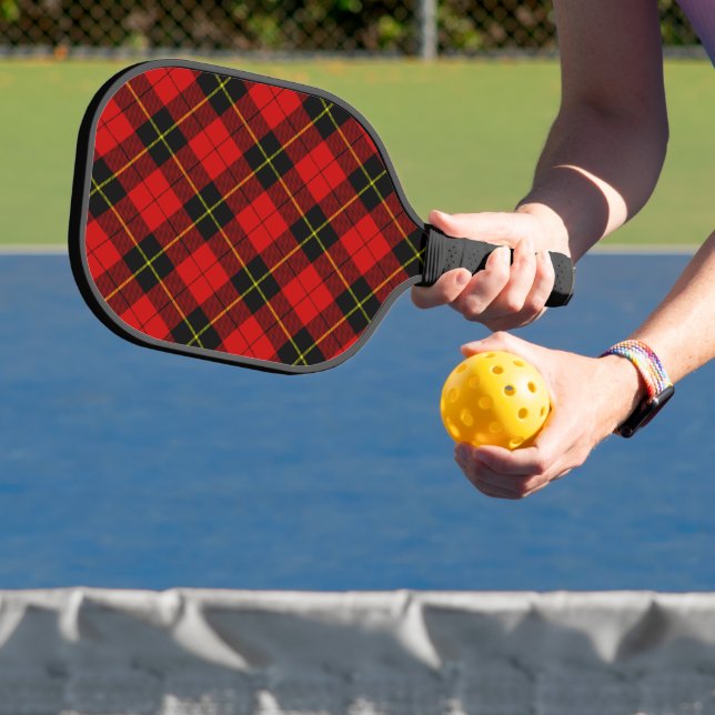 Wallace Red Tartan Pickleball Paddle (Insitu)