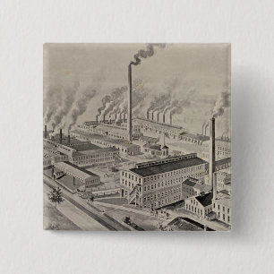 Wallace & Sons, Ansonia 15 Cm Square Badge