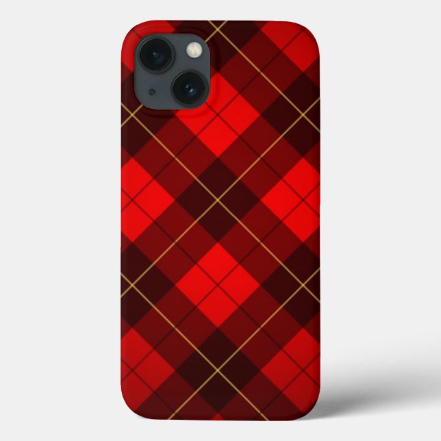Wallace tartan background Case-Mate iPhone case (Back)