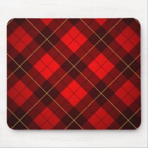 Wallace tartan background mouse pad