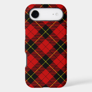 Wallace tartan red black plaid