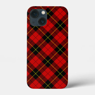 Wallace tartan red black plaid iPhone 13 mini case