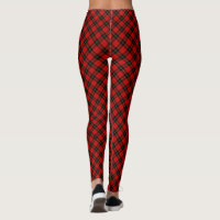 Wallace tartan red black plaid