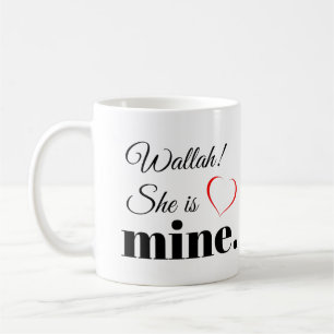 wallah muslim husband wife gifts coffee mug