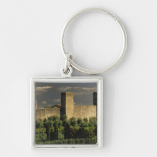 Walled city of Monteriggioni, in the province of Key Ring