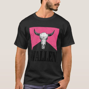 Wallen Western Cow Skull  Merch Cute Outfit T-Shirt