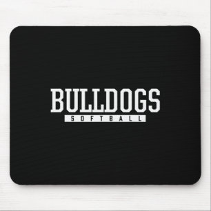 Waller Bulldogs Softll Hs Mouse Pad