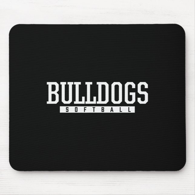 Waller Bulldogs Softll Hs  Mouse Pad (Front)