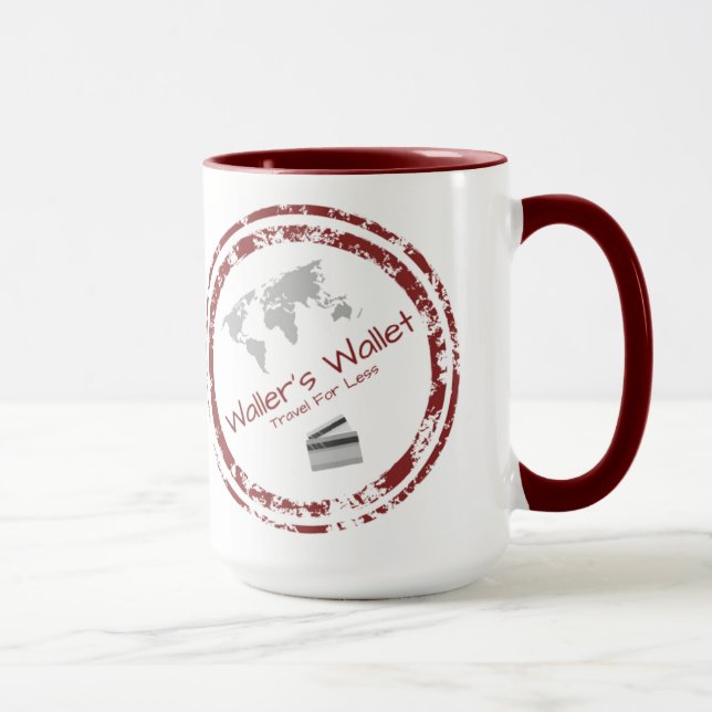 Waller's Wallet Coffee Mug (Right)