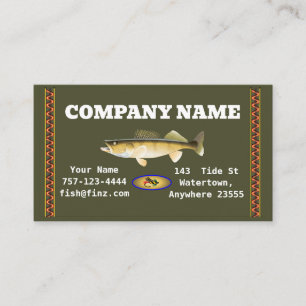 Walleye Business Card