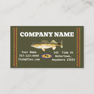 Walleye Business Card