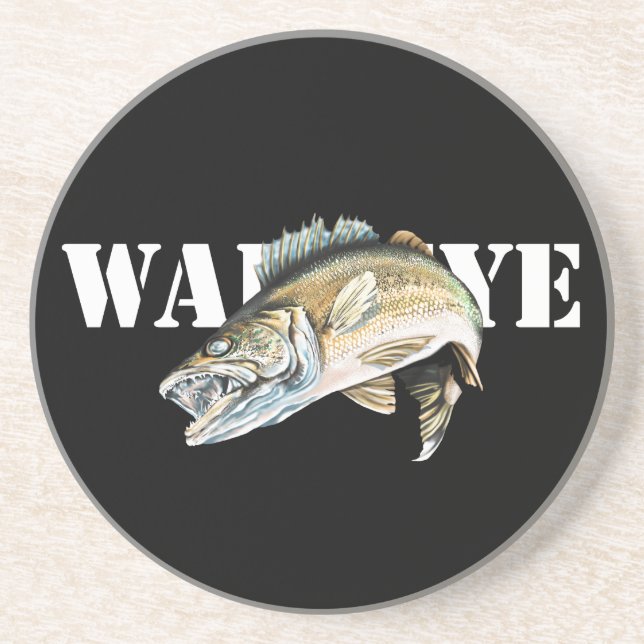 Walleye Coaster (Front)