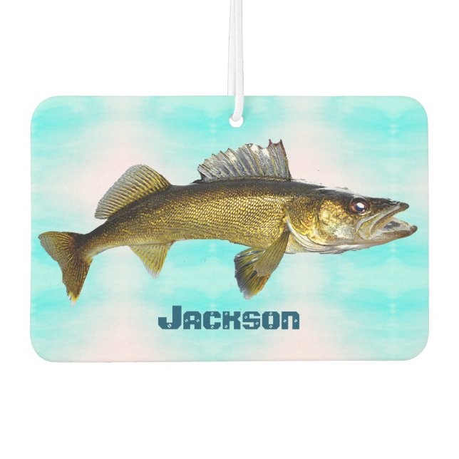  Walleye Pike  Car Air Freshener (Front)