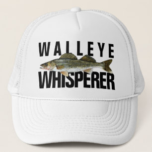 Walleye Whisperer Fun Fishing Angler Trucker Hat