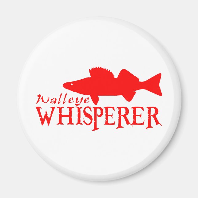 WALLEYE WHISPERER MAGNET (Front)