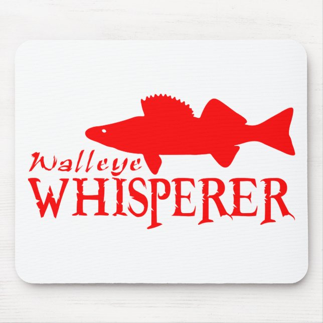 WALLEYE WHISPERER MOUSE PAD (Front)